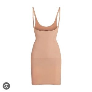 Skims Open Bust Slip Dress